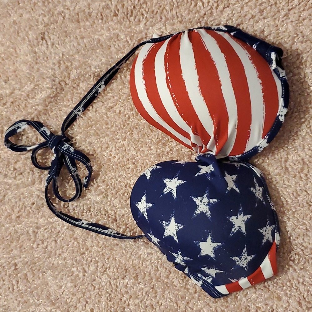 Stars & Stripes Bikini Top